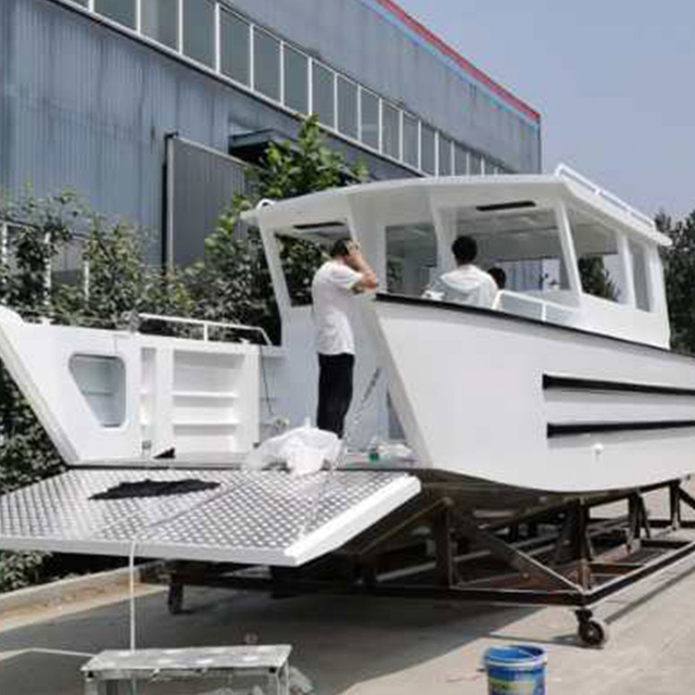 9m Landing Craft Aluminum Boat Carrying 5 Ton Landing Craft with Cabin 