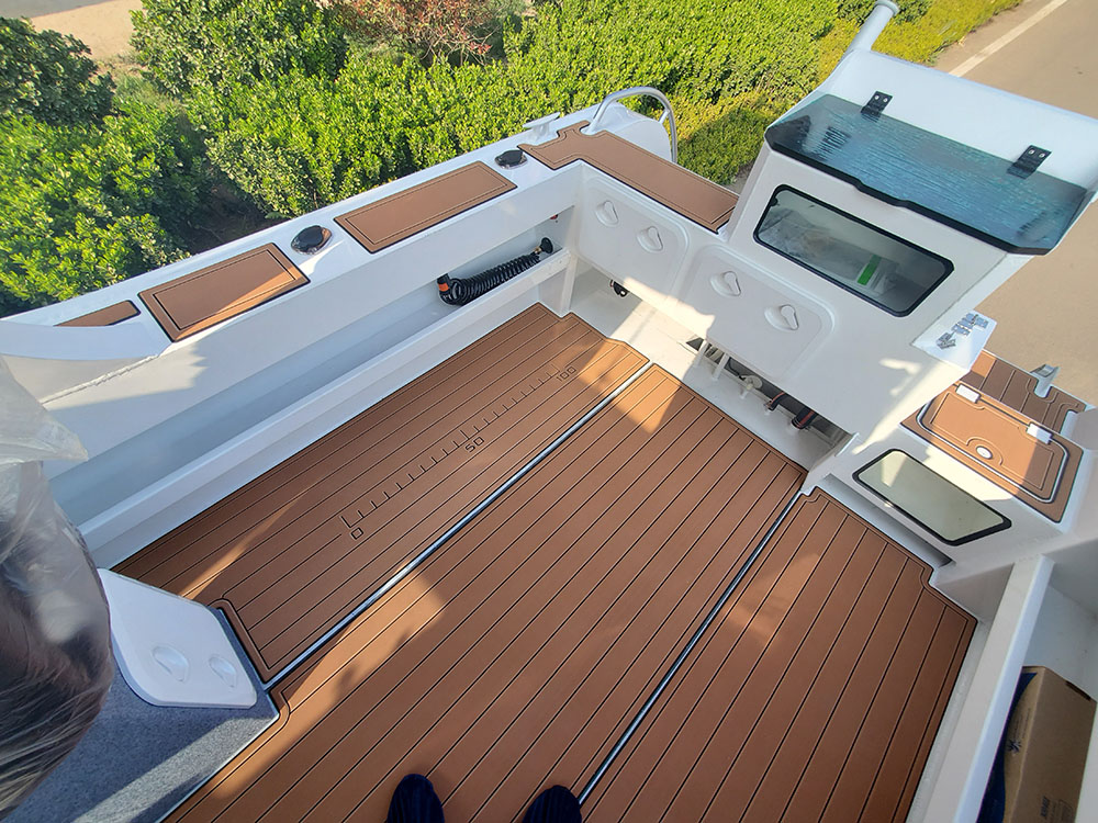 6.25m 21ft yacht luxury speed boat aluminium cuddy cabin fishing boat for sale