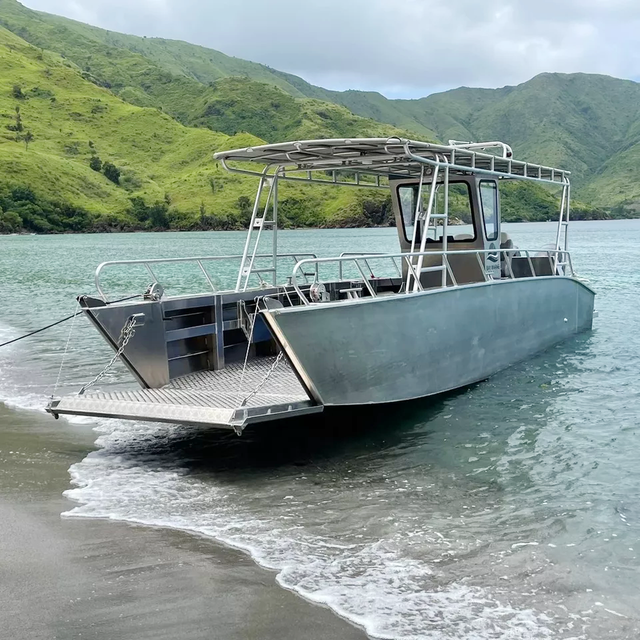 26ft Landing Craft Aluminum Cargo Boat Aluminum Landing Boat Landing Craft Aluminum boats Cargo Boats For Sale
