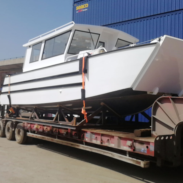 9m Landing Craft Aluminum Boat Carrying 5 Ton Landing Craft with Cabin for Sales