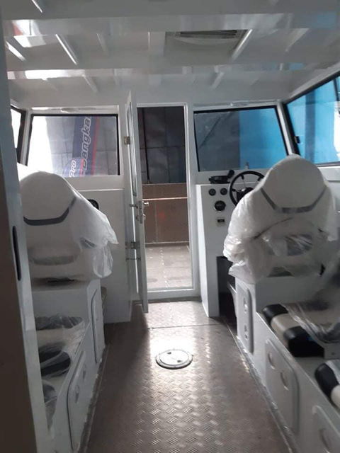 Cargo Transportation 7.9m Offshore Aluminium Alloy Fishing Speed Boat Yacht For Sale