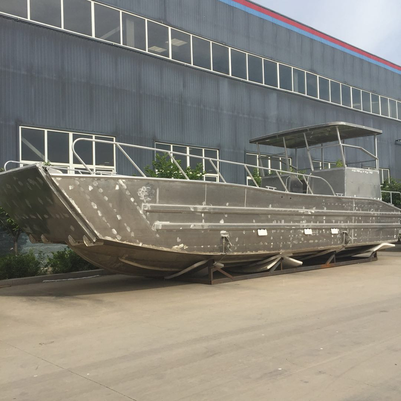 10m Aluminum Landing Craft Reinforced Hull Comfort Cabin Can Be Customized Color Printing Logo Landing Craft Ship Cargo Ship