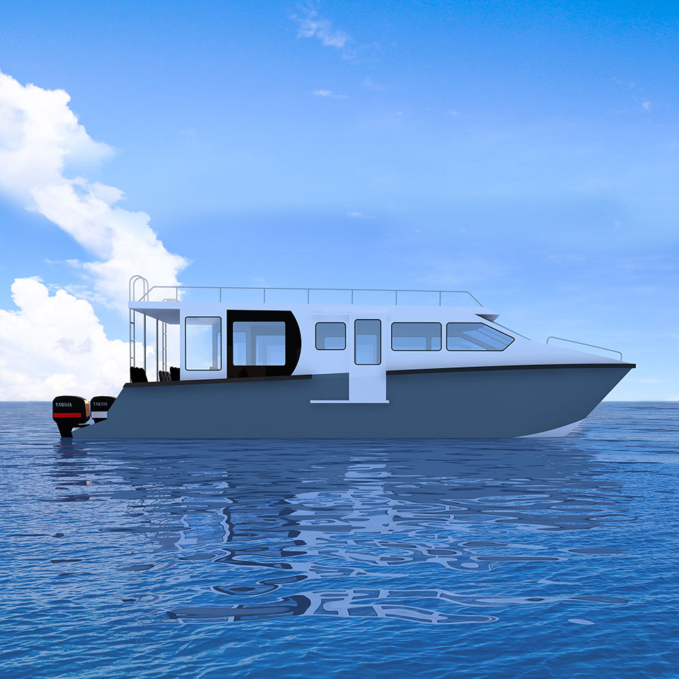 13m Passenger Catamaran Boat