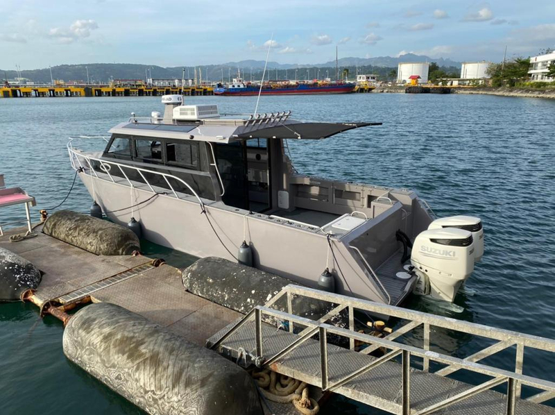 11.6m /38ft lifestyle aluminum Fishing boat for diving whale watching tourism