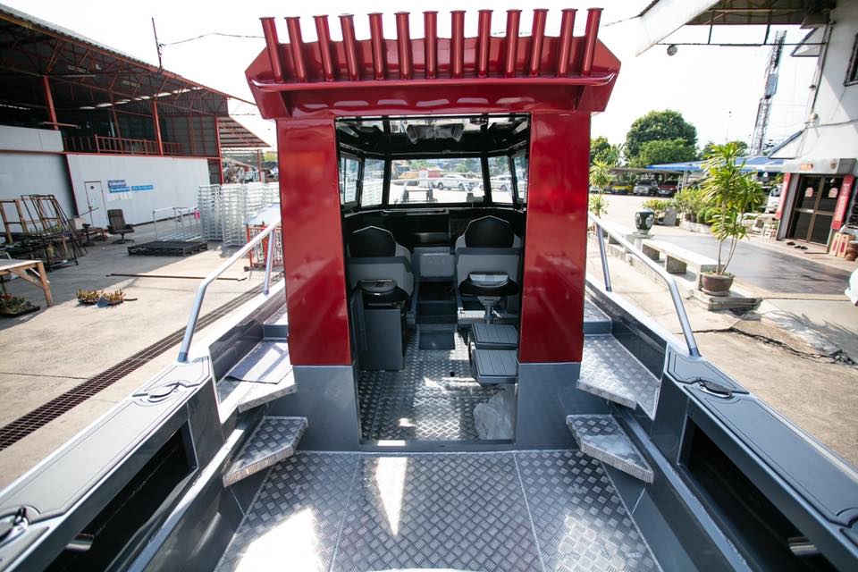25ft 7.5m Luxury Yacht High Speed Cabin Cruisers Aluminum Fishing Boat