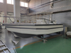 6.25m Easy Craft Center Console Aluminum Fishing Boat for Sale with Pontoon