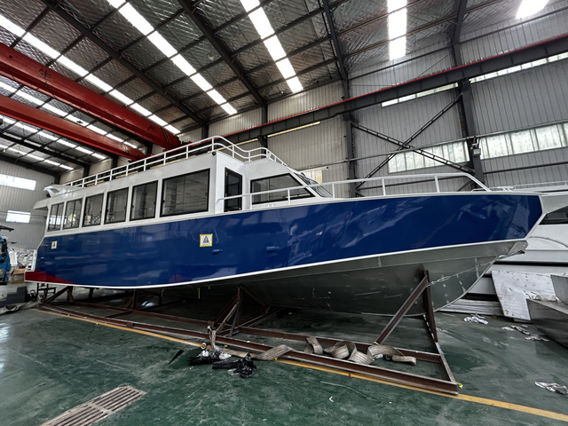 15m Aluminum Open Sea Cargo Ship Barge Boat Landing Craft for Sale