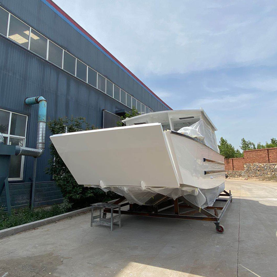 9m Landing Craft Aluminum Boat Carrying 5 Ton Landing Craft with Cabin 