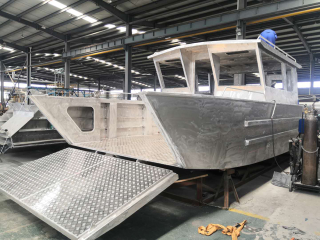  7.9m Aluminum Luxury Speed Boat Landing Craft Fishing Passenger Yacht Landing Craft