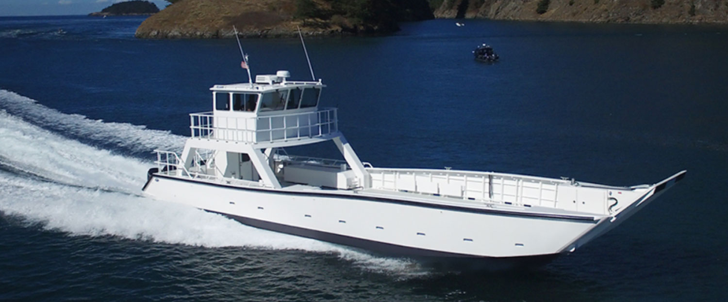 Comfortable passenger boat