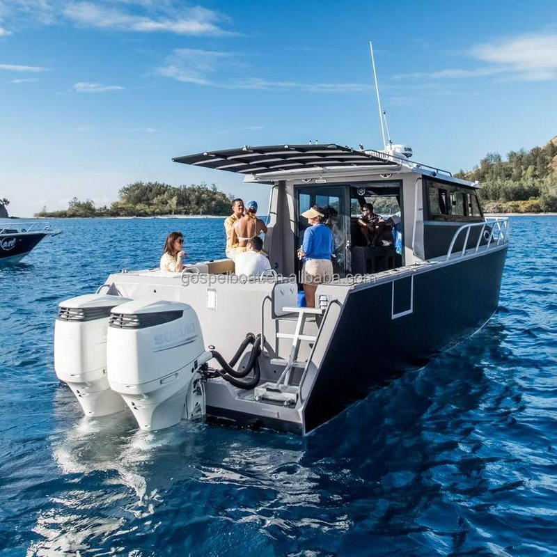 11.6m /38ft lifestyle aluminum Fishing boat for diving whale watching tourism