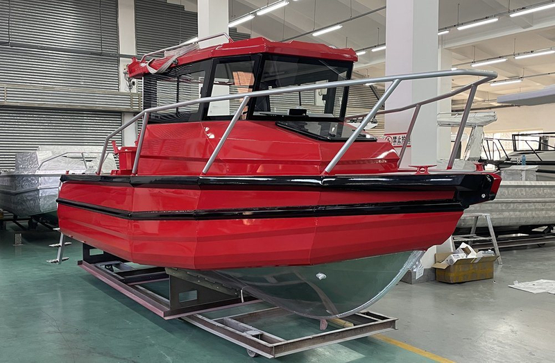 Easycraft 6.5m Cabin Boat Aluminum boat fishing Offshore open cabin entry boat