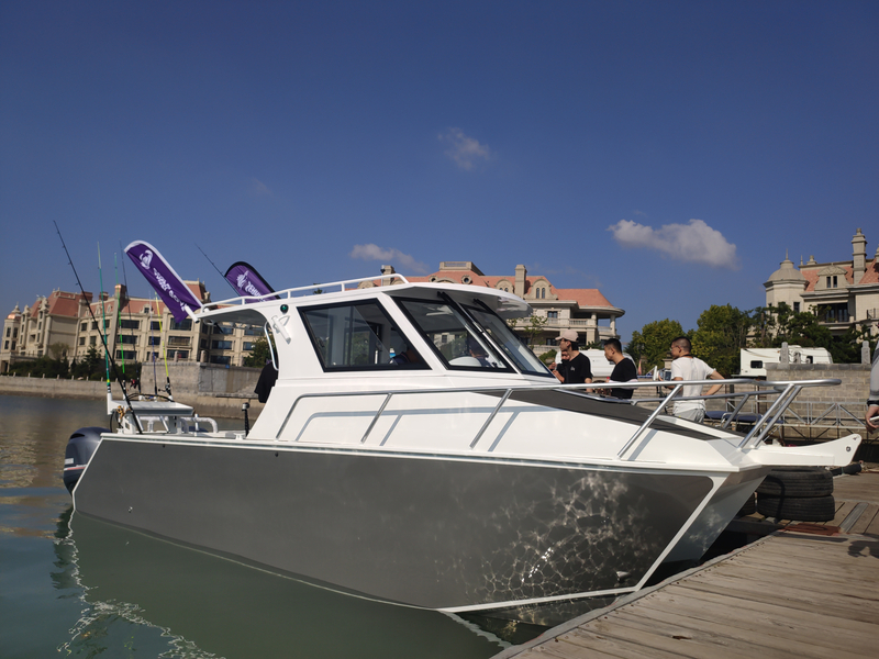 7.3m Custom build welded Performance Aluminum Catamaran Fishing Vessel for sale No reviews yet