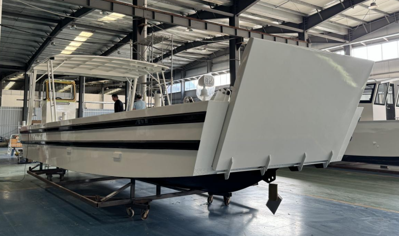 11m Aluminum Cargo Work Passenger Transport Landing Craft Boat For Sale