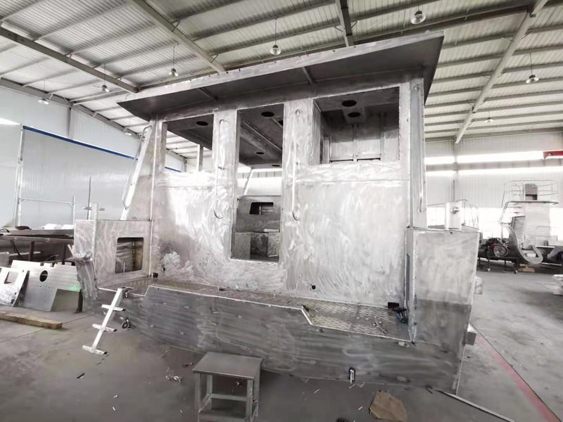 High Level Customization Luxury 11m 36ft Aluminum Welded LCT Working Boat with CE Certificated