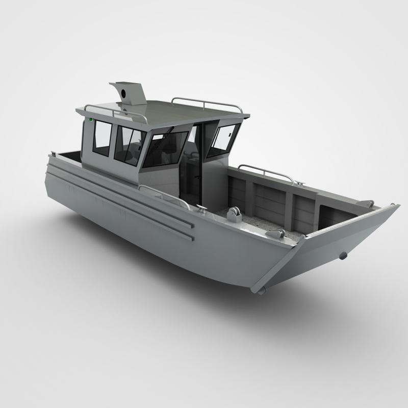 Gospel 6m 20ft Aluminium High Speed Cabin Fishing Boat