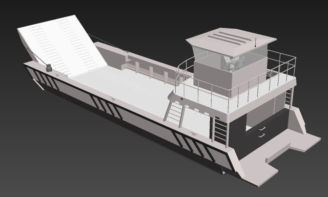 ALLSEALIONBOAT 14m Aluminum Landing Craft Barge for Sale