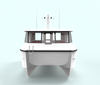 16m Aluminum Yachts Luxury Fishing Catamaran Passenger Yacht Boat With Motor
