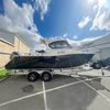 Factory Direct 27 ft Aluminum Fishing Boat with Durable Outboard Motor for River Fishing and Water Sports