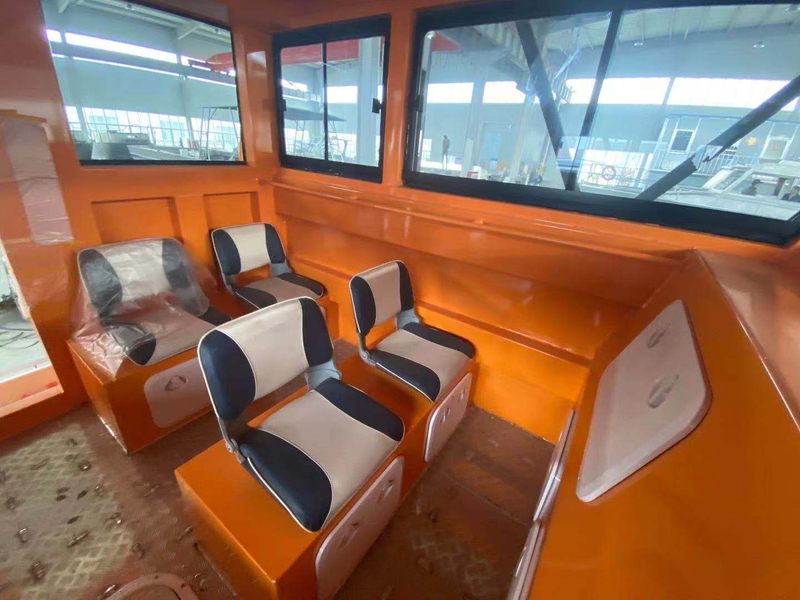 High Level Customization Luxury 11m 36ft Aluminum Welded LCT Working Boat with CE Certificated