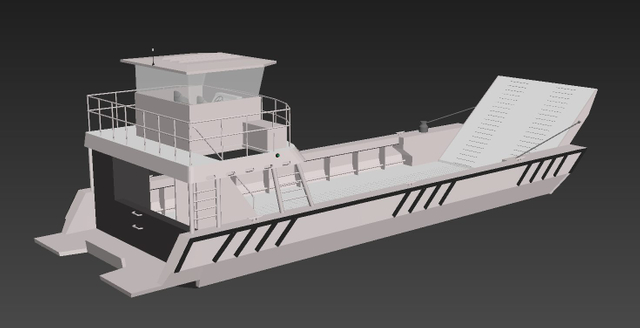 ALLSEALIONBOAT 14m Aluminum Landing Craft Barge for Sale