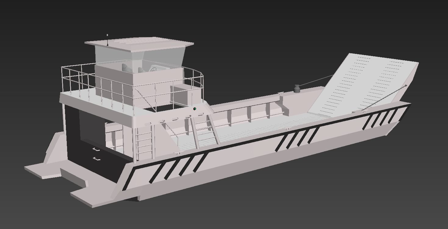 ALLSEALIONBOAT 14m Aluminum Landing Craft Barge for Sale