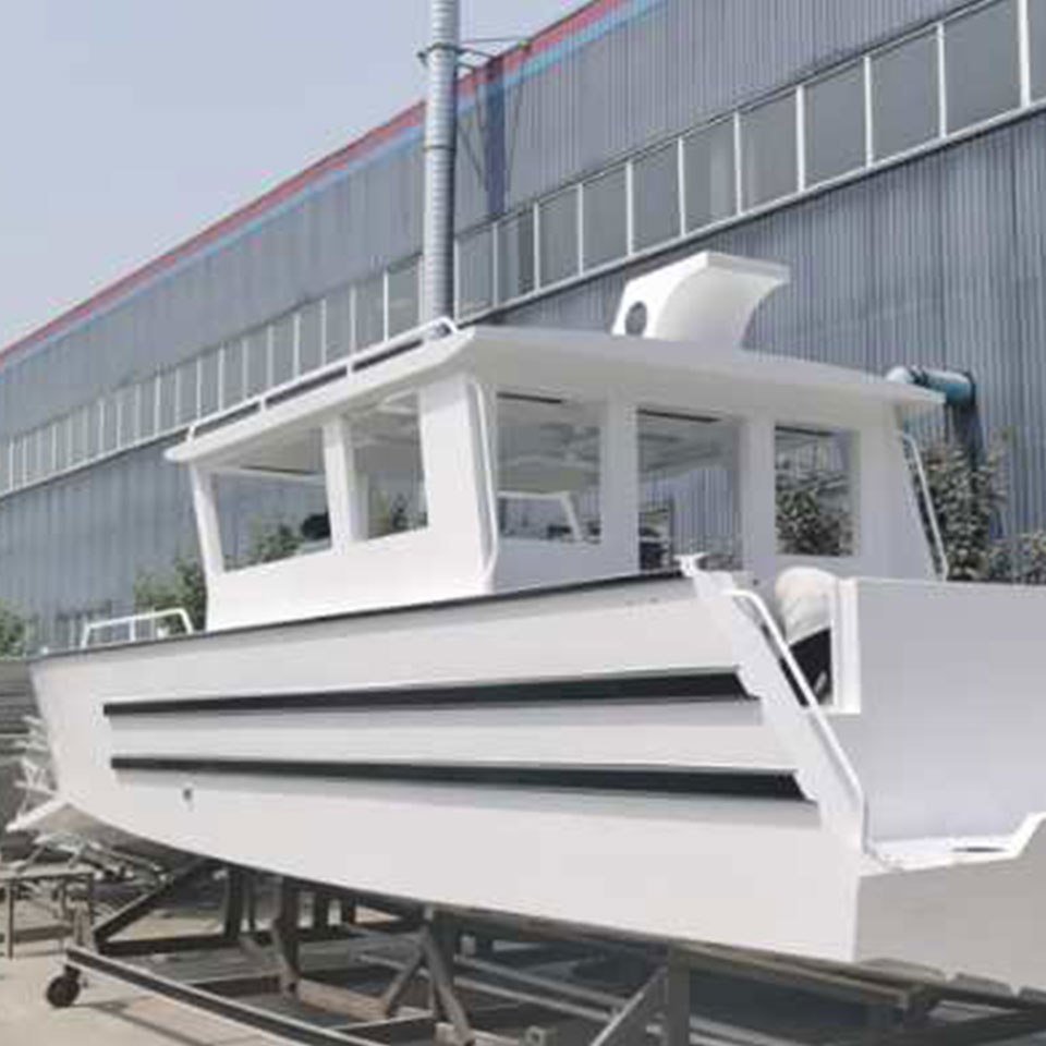9m Landing Craft Aluminum Boat Carrying 5 Ton Landing Craft with Cabin 