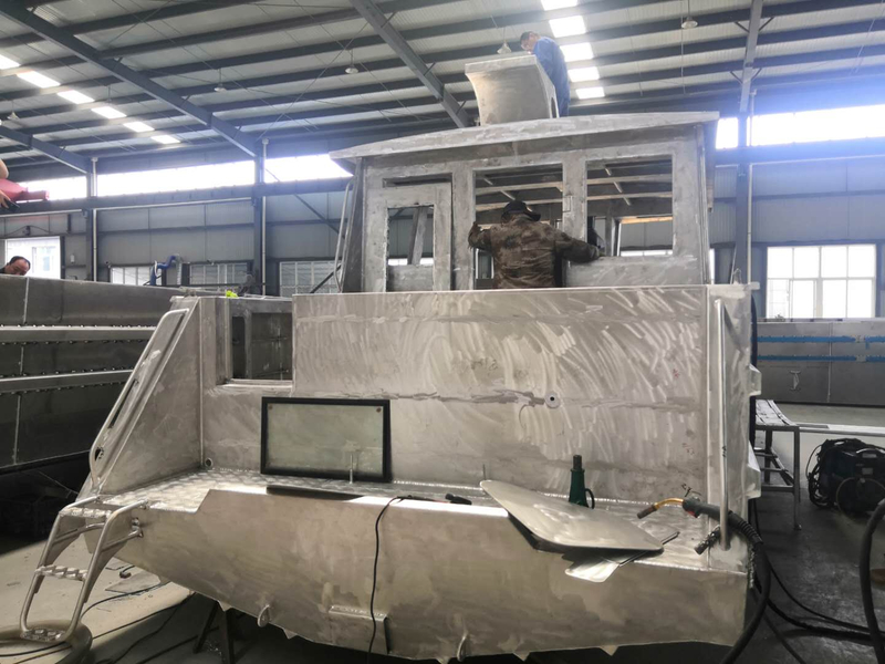 7.5m Aluminium High Speed Cabin Fishing Boat for Sale 