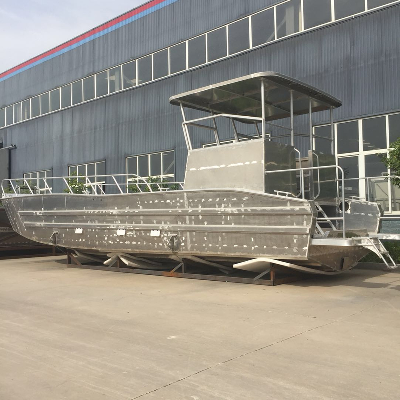 CE Certified 10m Landing Craft Aluminium Boat Cargo Ship for 25 Passengers And 5 Tons Loading