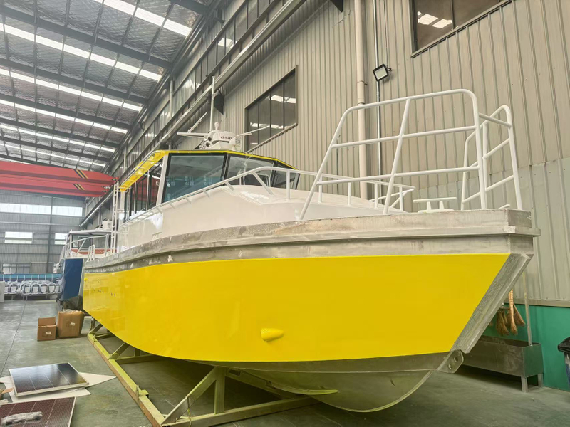 9m aluminum high speed rescue boat fire fighting boat landing craft for sale