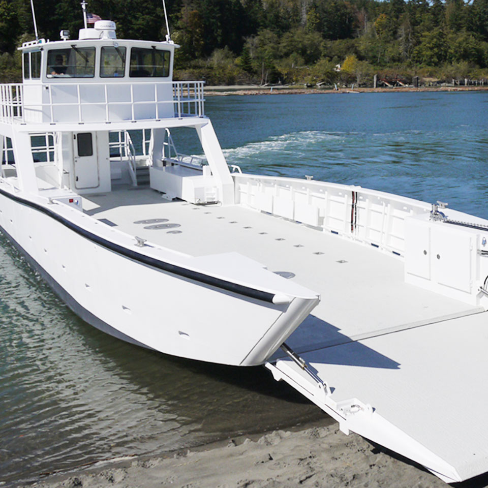 ALLSEALIONBOAT 14m Aluminum Landing Craft Barge for Sale
