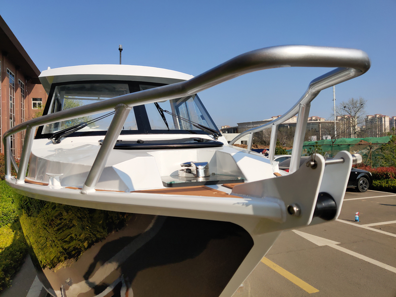 6.25m 21ft yacht luxury speed boat aluminium cuddy cabin fishing boat for sale