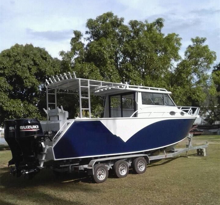 30FT 9.6m Lifestyle luxury yacht Speed Yacht Aluminum Fishing Boat For Sale