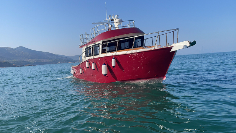 50ft Charter Fishing Boat Aluminum Cabin Cruiser 15m Aluminium Luxury Speed Yacht For Sale