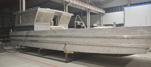 11m / 36ft Flat Bottom Aluminium Landing Craft Boat Aluminum Work Boat For Sale - Allsealion Boat