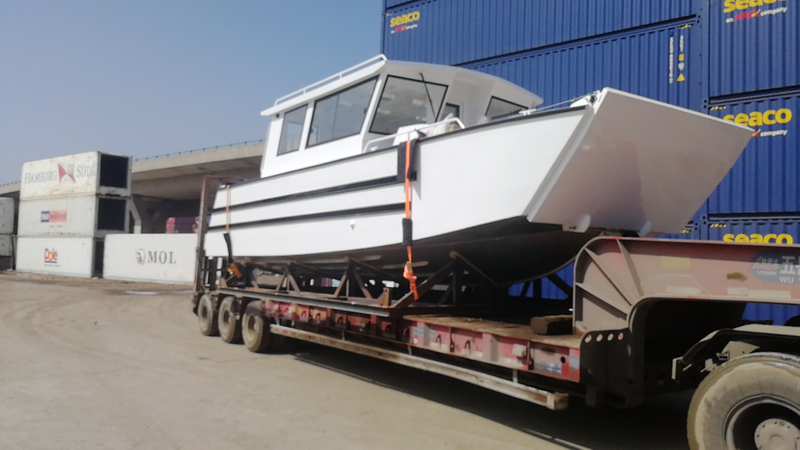 7.5m Aluminium High Speed Cabin Fishing Boat for Sale 