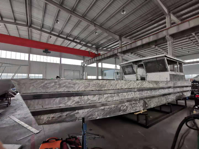 11m Aluminium Landing Craft Boat with Cockpit Premium Seats Cargo Boat Landing Craft 11m landing craft with cabin