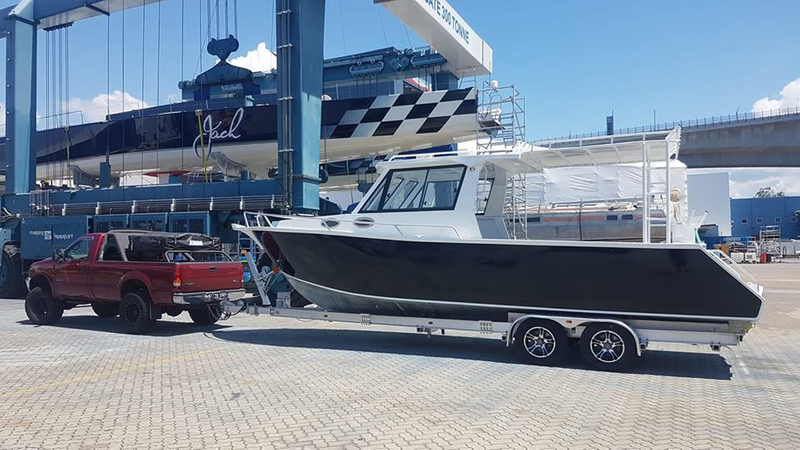 12.6m Passenger Ship Commercial Vessel Aluminum Diving Boat Customs Cruiser Boat