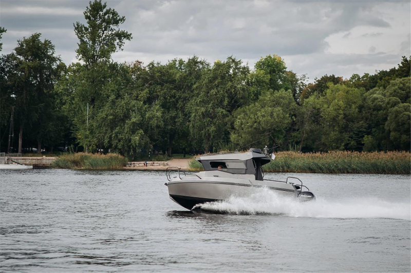 Bladecraft 8.4m Aluminum Boat NEW Style Welded Aluminum Hard Top Fishing Working Patrol Boat With Cabins