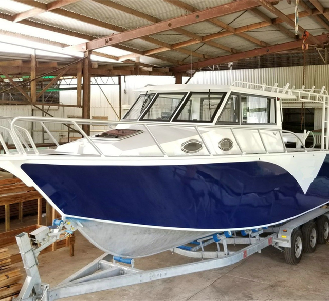 30FT 9.6m Lifestyle luxury yacht Speed Yacht Aluminum Fishing Boat For Sale