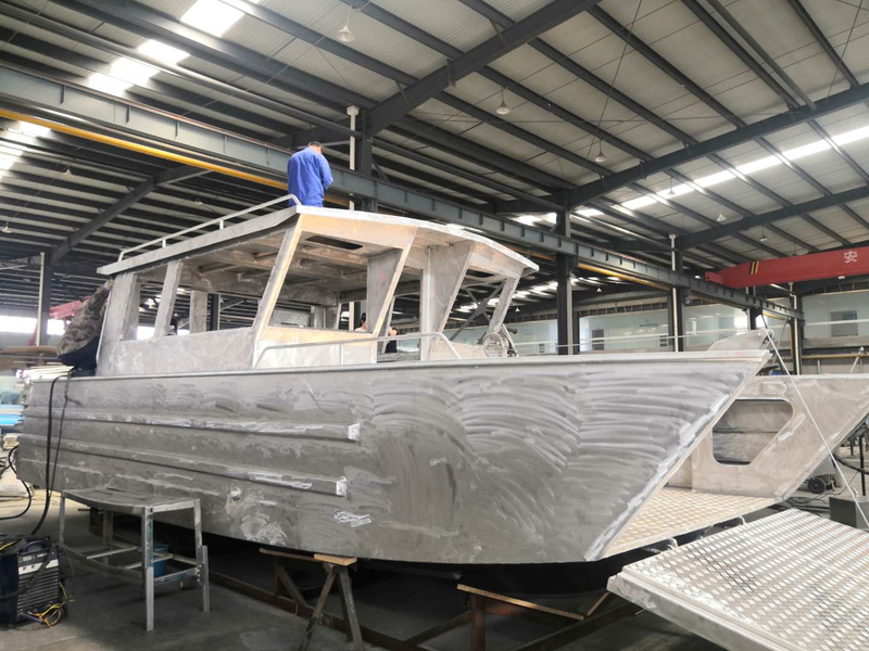 7.5m Aluminium High Speed Cabin Fishing Boat for Sale 