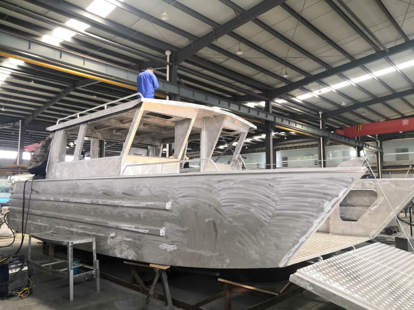 7.5m Aluminium High Speed Cabin Fishing Boat for Sale 