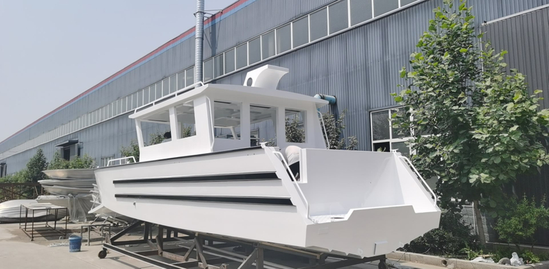 30ft 9m Aluminum 3 Tons Payload Island Hoping Speed Cabin Work Boat Fishing Boat Landing Craft for Sale