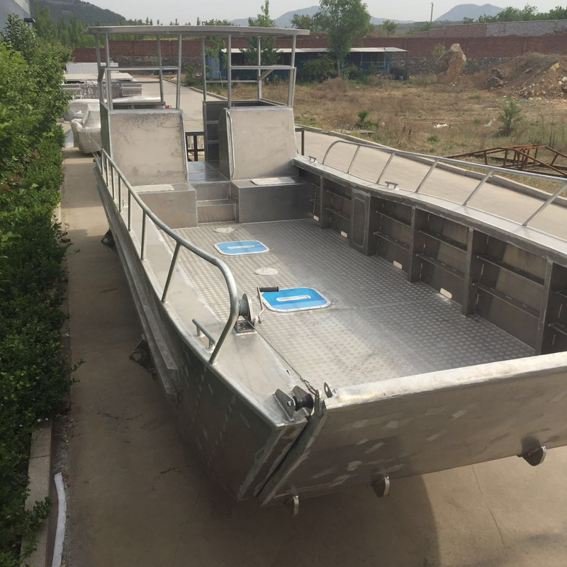 10m Aluminum Landing Craft Reinforced Hull Comfort Cabin Can Be Customized Color Printing Logo Landing Craft Ship Cargo Ship
