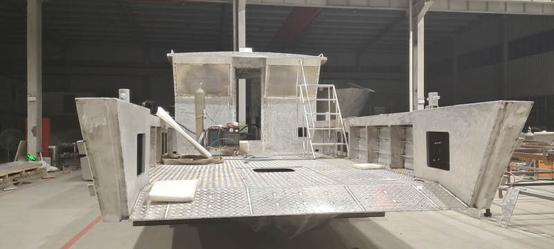 9m 29FT All Welded Aluminum Landing Craft Load Cargo Working Boat