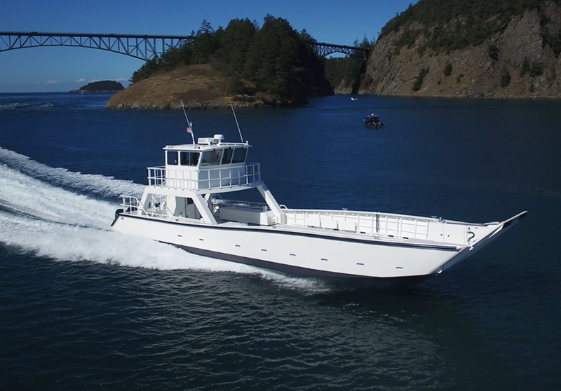 ALLSEALIONBOAT 14m Aluminum Landing Craft Barge for Sale