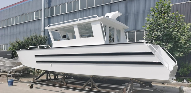 30ft 9m Aluminum 3 Tons Payload Island Hoping Speed Cabin Work Boat Fishing Boat Landing Craft for Sale