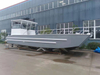 10m Aluminum Landing Craft Reinforced Hull Comfort Cabin Can Be Customized Color Printing Logo Landing Craft Ship Cargo Ship