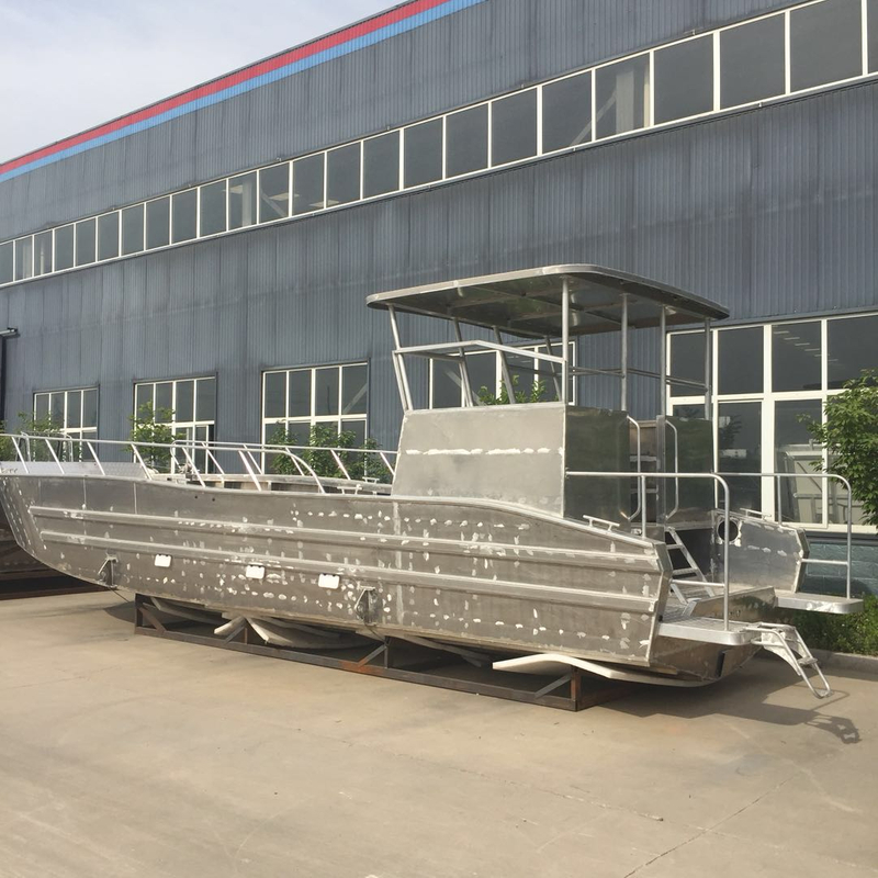 10m Aluminum Landing Craft Reinforced Hull Comfort Cabin Can Be Customized Color Printing Logo Landing Craft Ship Cargo Ship