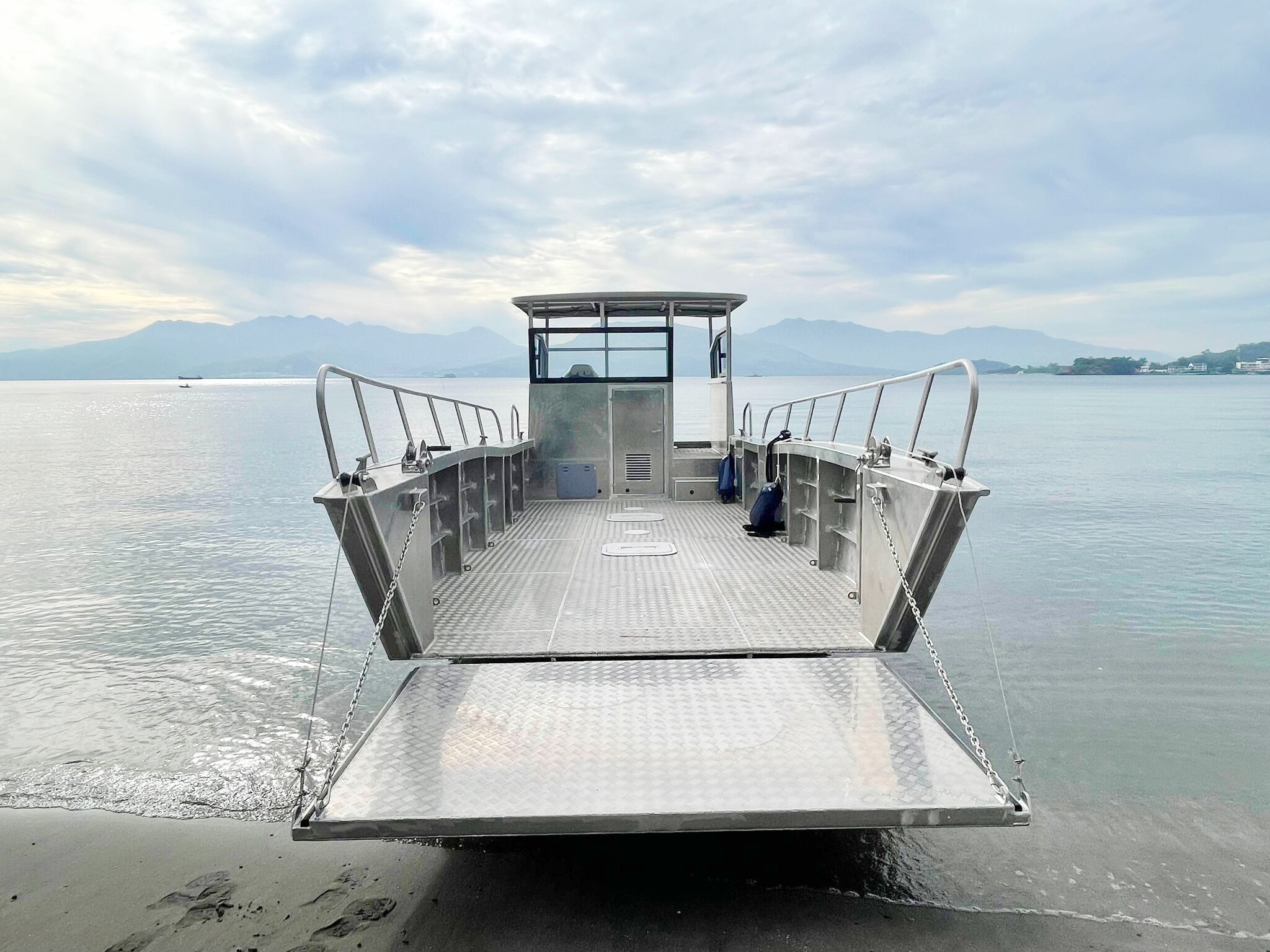 10m Aluminum Cargo Landing Craft Barge 